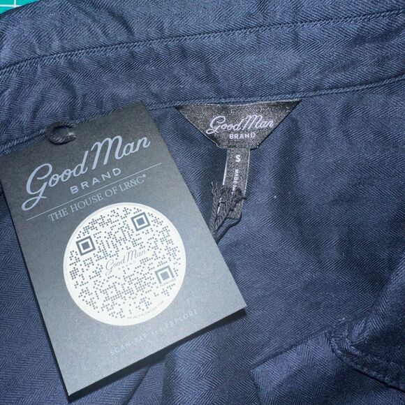 🆕 Military Jacket - Prato Navy Solid - Good Man Brand Sz S - Picture 3 of 14